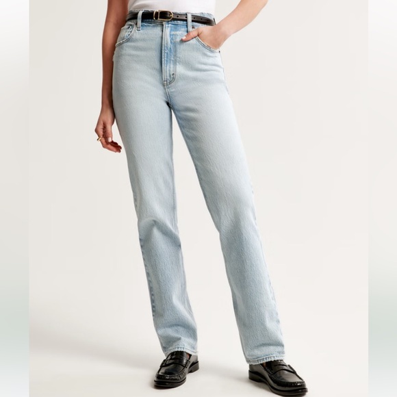 Abercrombie 90s straight ultra high rise - Picture 2 of 6